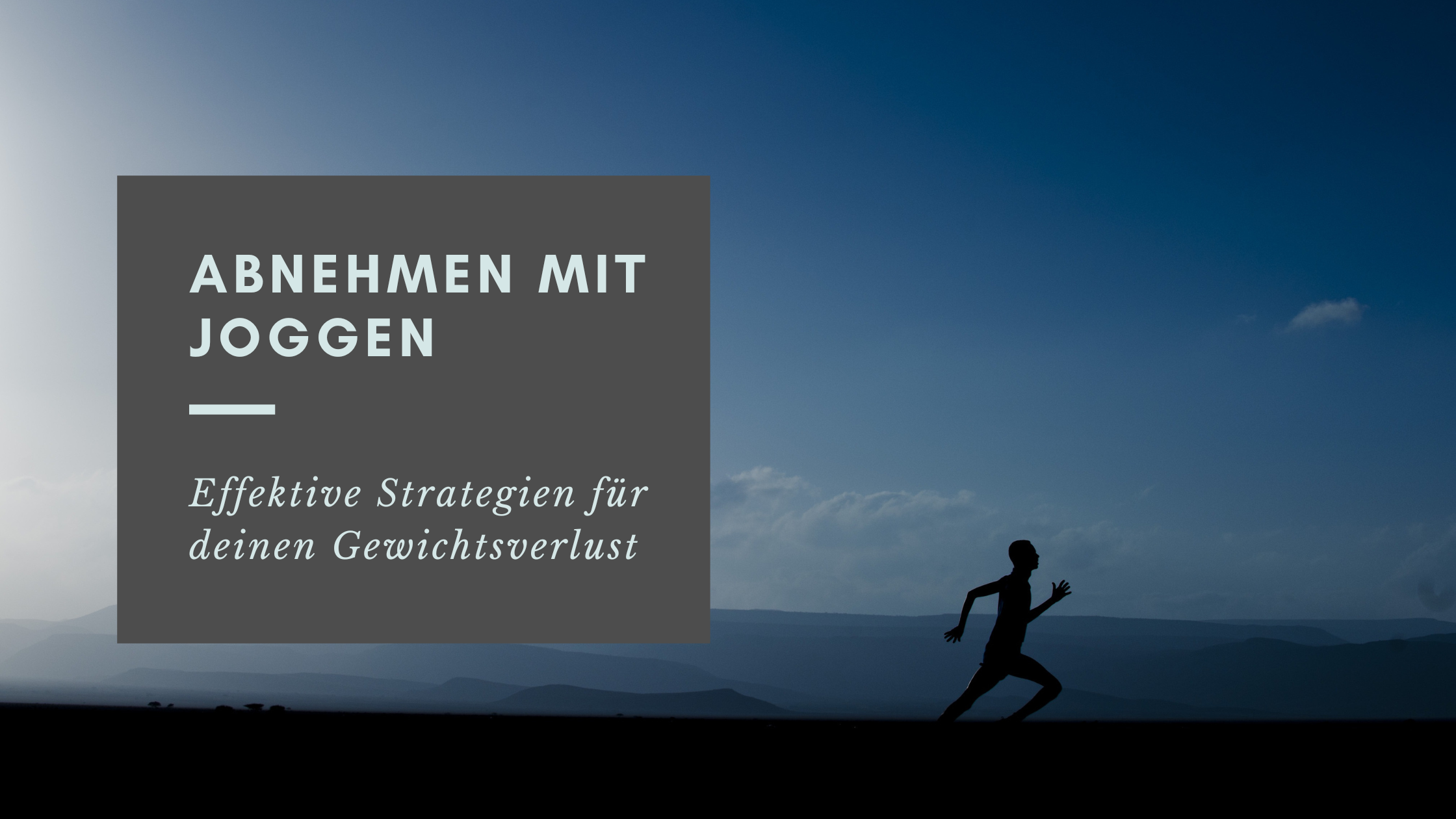 Abnehmen mit Joggen: Effektive Strategien für deinen Gewichtsverlust